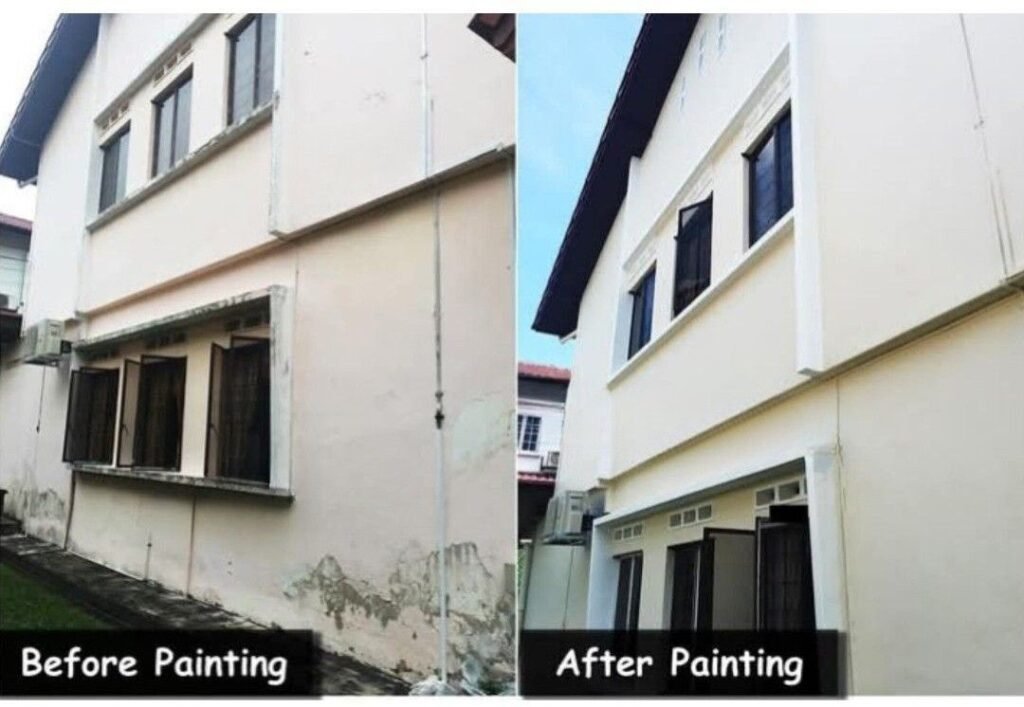 Home renovation before and after project in Singapore