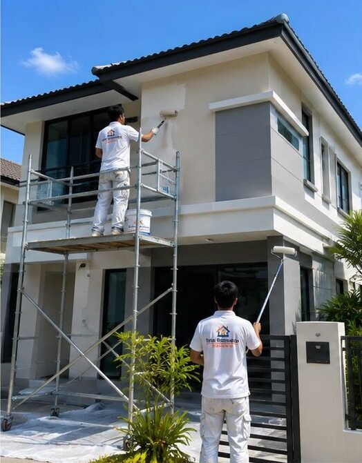 Exterior house painting contractor in Singapore