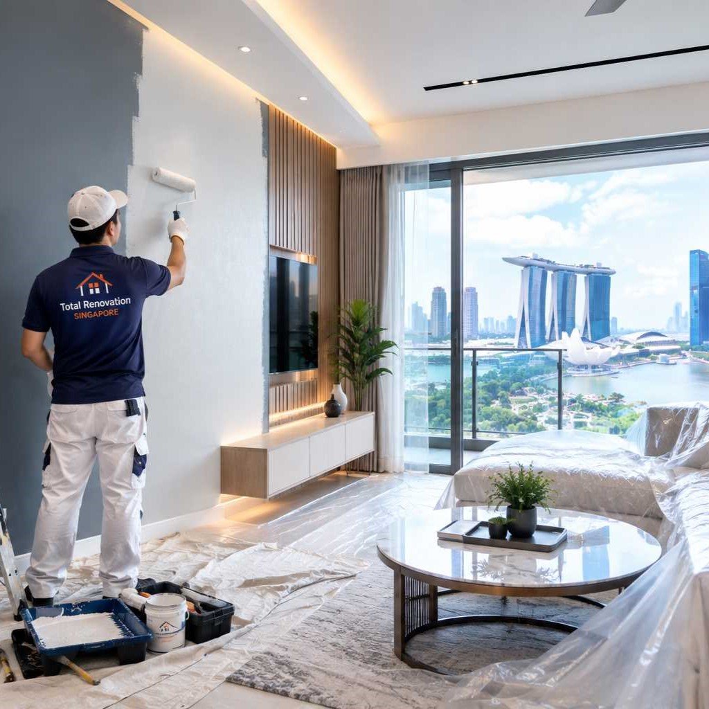 HDB flat painting and renovation service in Singapore