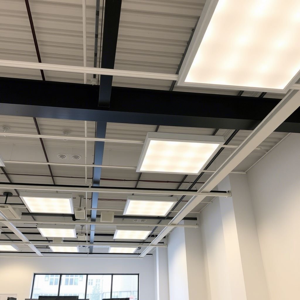 T-bar grid ceiling installation contractor for office spaces in Singapore