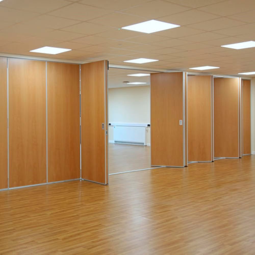 Wooden partition installation for commercial office spaces in Singapore