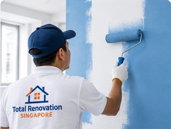 Professional interior painting services in Singapore
