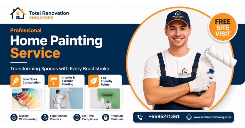 Residential and commercial painting contractor in Singapore